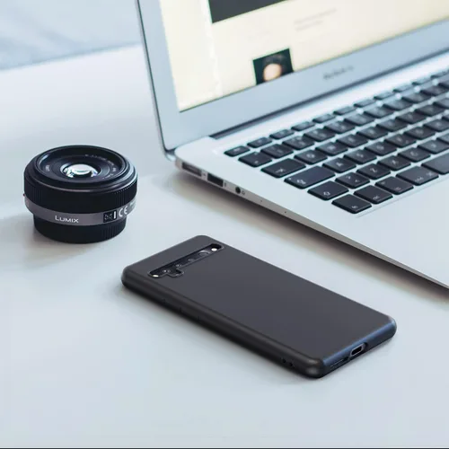 Vista 5 de Dioxide Compatible con TCL 10Pro Funda de silicona TPU suave, a prueba de golpes, antideslizante, funda protectora para cámara, funda delgada