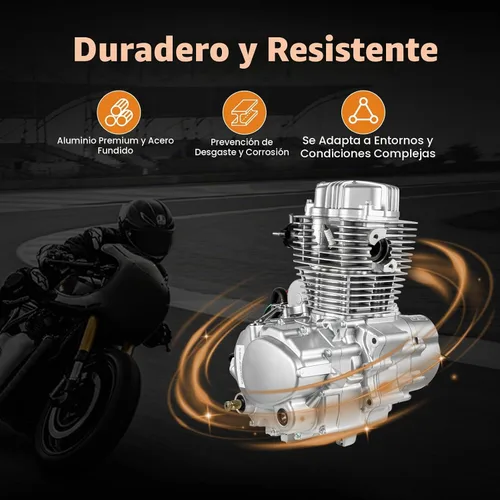 Vista 9 de Motor vertical de 4 tiempos de 200cc/250cc, motor de ATV CG250 de cilindro único con sistema de refrigeración por aire, kit de motor de transmisión