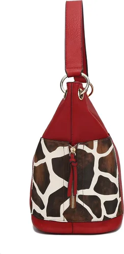 Vista 7 de MKF Hobo - Bolso para mujer, piel sintética, con asa superior
