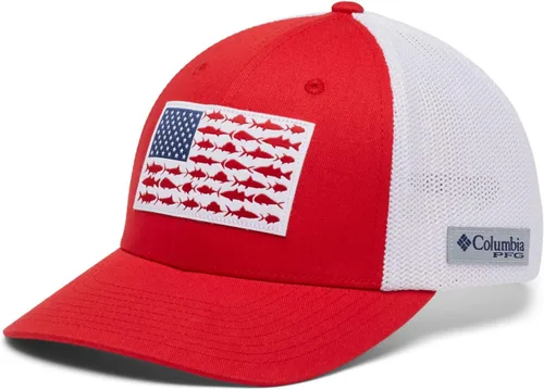 Vista 192 de Columbia Gorra de Béisbol de Malla con Logotipo PFG Unisex para Adultos