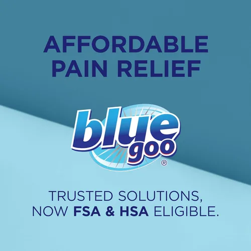 Vista 8 de Blue Goo Gel para aliviar el dolor: alivio para el dolor de espalda, cuello, músculos y articulaciones, enfriamiento de acción rápida y alivio