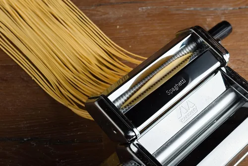 Vista 2 de MARCATO Hecho en Italia Spaghetti 150 Accesorio para máquina de pasta Atlas 150, acero cromado