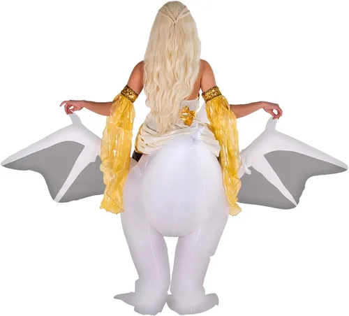 Vista 6 de Morph Adults Inflatable Ride On Dragon Halloween Costumes