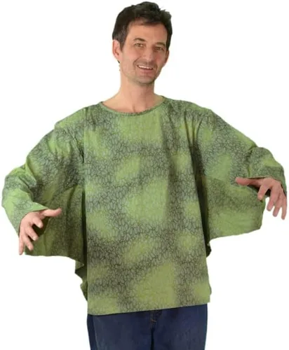 Vista 6 de Zagone Studios Disfraz de criatura de mar profundo con camisa y guantes, Verde