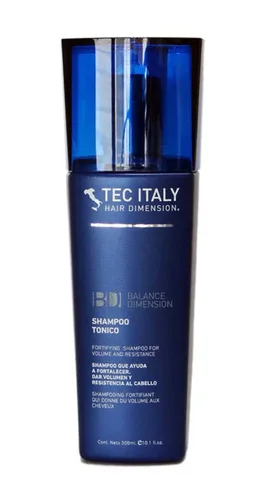 Vista 3 de Tec Italy Champú Fortificante para el Cabello Tonico para Volumen y Resistencia (Paquete de 3)