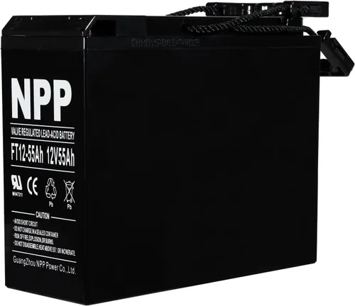 Vista 11 de NPP FT12-150Ah - Batería AGM de ciclo profundo de telecomunicaciones de acceso frontal de 12 V 150 Ah con terminales de estilo botón para sistema