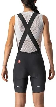 Vista 2 de CASTELLI Culotte corto Velocissima 3 para mujer para ciclismo de carretera y grava I