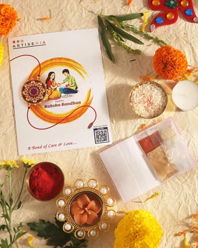Vista 6 de Set of 2 SuperHeros Rakhi for Brother Raksha Bandhan Rakhi for Small Brother Rakhi for Bhaiya Bhabhi Rakhi Thread RNJVA