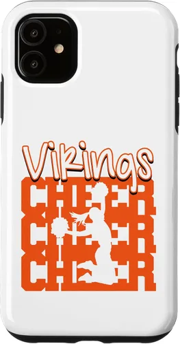 Vista 8 de Vikings Cheer Back to School Cheerleading Spirit O Case for iPhone 16