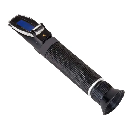Vista 2 de Sper Scientific 300001 refractómetro portátil de azúcar/Brix 0-32% – Medidor Brix de mano con calibración duradera y fácil – para medición