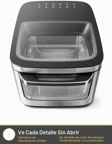 Vista 7 de Yedi PureView - Horno freidora de aire de 12.7 cuartos de galón con ventanas de visión dual