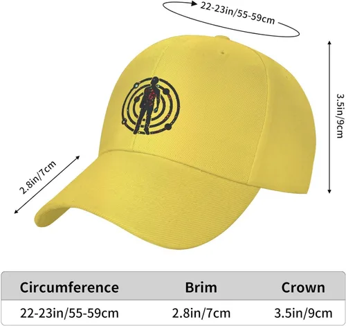 Vista 3 de Piuuixe Aldult Gorra de béisbol unisex ajustable lavable para hombre y mujer gorra básica de golf