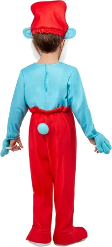 Vista 3 de Rubie's Child's The Smurfs Papa Smurf Costume Jumpsuit