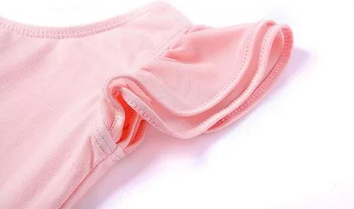 Vista 6 de MdnMd Leotardos de ballet para niñas pequeñas con falda, vestidos de bailarina, trajes de tutú