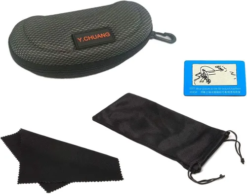 Vista 7 de HCYCFY Gafas de sol polarizadas fotocromáticas para hombres y mujeres, protección UV, gafas de ciclismo de seguridad para deportes al aire libre