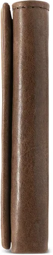 Vista 5 de WEBERS PREMIER LEATHER - Serie Dynasty - Cartera triple para hombre - Cuero de grano completo con bloqueo RFID Marrón con concho Shotshell