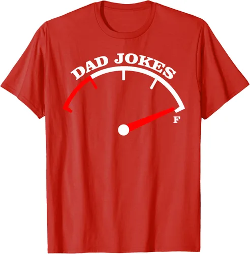 Vista 48 de Día del Padre Dad Jokes Fuel Car Pun Cargando Camiseta Padre, Negro