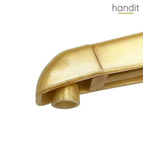 Vista 7 de HANDIT - Bombas dosimadoras de oro para jarabe de café Se adapta a botellas de plástico de 750ml/25.4oz Torani, Skinny, Davinci y Monin de 33.8oz