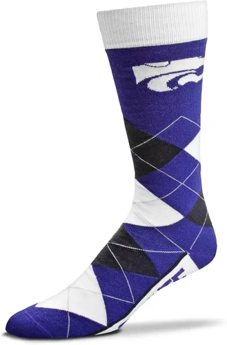 Vista 21 de FBF NCAA - Calcetines unisex para adultos, diseño de rombos