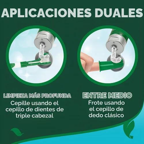 Vista 5 de Vet's Best Gel de pasta dental enzimática para perros, hecha en Estados Unidos.