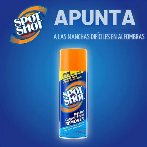 Vista 4 de Spot Shot Removedor de manchas profesional para alfombras - 3/18 oz.