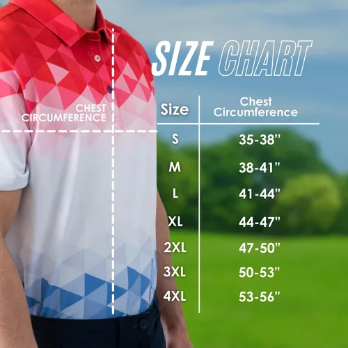 Vista 2 de YATTA GOLF - Camiseta polo de golf de alto rendimiento para hombre