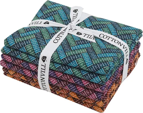 Vista 7 de COTTONVILL EMANON Football Kickoff 20COUNT - Tela de acolchado con estampado de algodón (1 yarda, 3 piezas, zona A-Word)