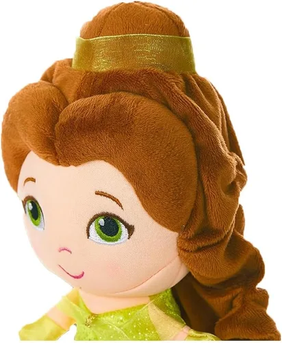 Vista 4 de Princess Belle - Juguete musical para bebé, personaje de animal de peluche, con licencia oficial, regalo de recuerdo musical con nombre personalizado