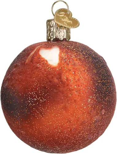 Vista 8 de Old World Christmas You are My Sunshine - Adorno de cristal soplado para árbol de Navidad, decoración navideña hecha a mano, colección de refranes