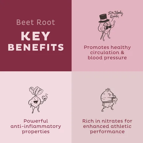 Vista 8 de KOS Paquete Smart Heart (proteína de chocolate en polvo a base de plantas + polvo de raíz de remolacha orgánica + mezcla de rojos orgánicos)
