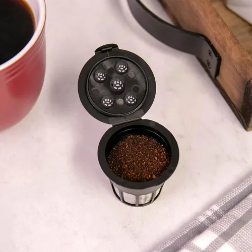 Vista 6 de Perfect Pod Café Supreme – Cápsula de filtro de café reutilizable compatible con máquinas de café Keurig Select (Ver tabla de compatibilidad)