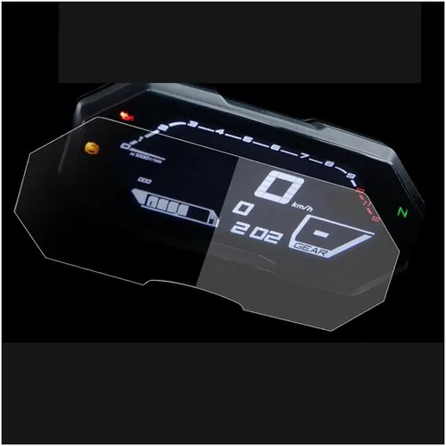 Vista 4 de Película protectora de salpicadero para Yam & aha MT-07 MT 07 2020 2021 2022 Película de instrumentos de motocicleta Protector de pantalla