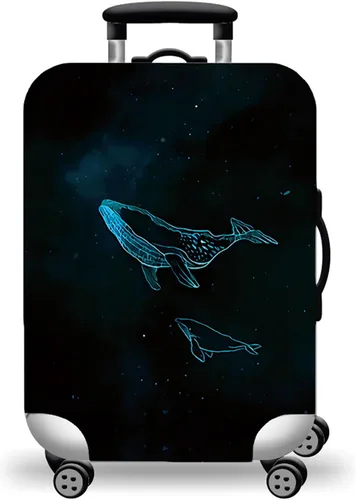 Vista 15 de WUJIAONIAO Funda para Equipaje de Viaje Funda para Maleta Equipaje Protector 18-32 Pulgadas, Moda