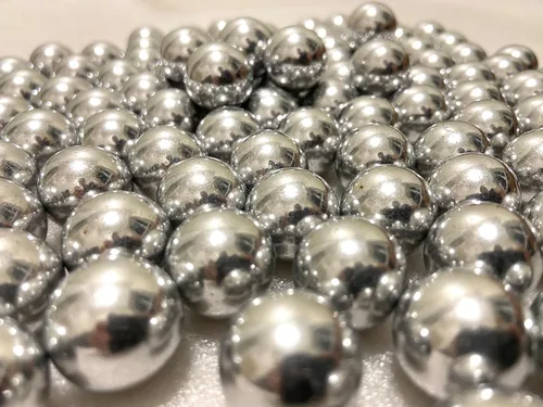 Vista 3 de Alien Play 100 Bolas de Aluminio Cal .43 para Autodefensa y Práctica de Tiro, Proyectiles de Munición Sólidos Duros Calibre .43 Compatibles con T4E