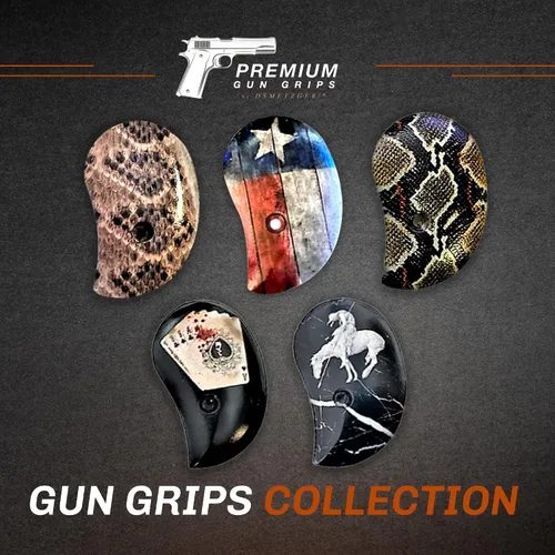 Vista 4 de Empuñaduras premium Ruger Wrangler – Empuñaduras de reemplazo compatibles para Ruger Wrangler y New Diamondback