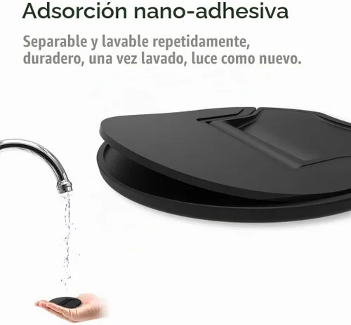 Vista 5 de Soporte invisible portátil para laptop, elevador plegable para portátiles