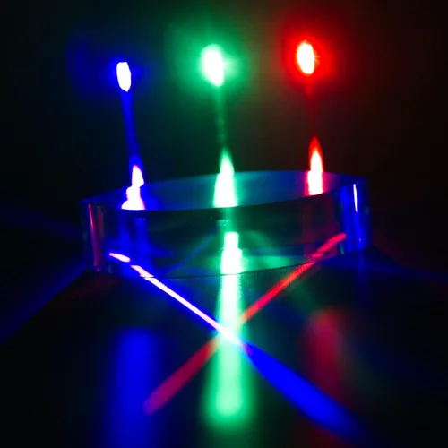 Vista 4 de Tech Light Lab Kit de mezcla de colores LED Grados 2-8 RGB Kids Optics Experiments