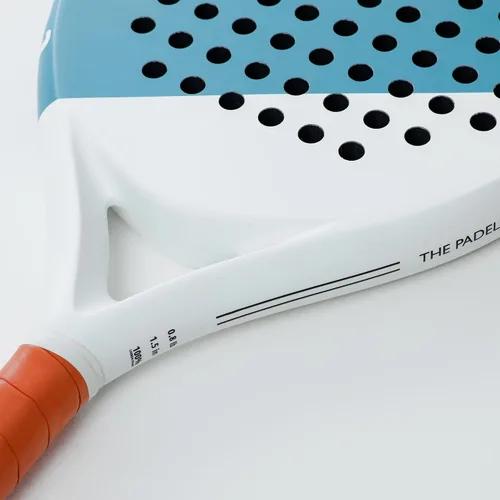 Vista 8 de LAPAT Raqueta de pádel con bolsa de cubierta, superficie de carbono con espuma viscoelástica EVA, raquetas de pádel ligeras, tenis POP