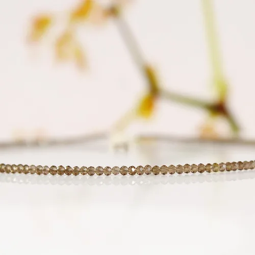 Vista 5 de Gempires - Collar natural, cuentas facetadas, cristales curativos de energía, cadena chapada en plata, regalo para ella, joyería de piedras