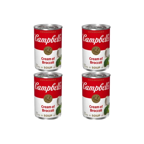 Vista 9 de Campbell's - Sopa condensada de crema de brócoli, lata de 10.5 onzas