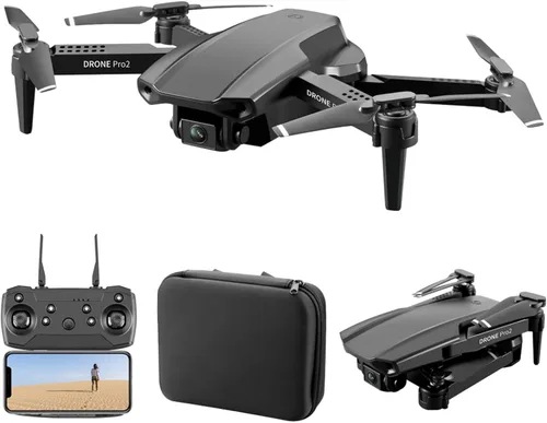Vista 3 de Negro E99 Pro Mini Drone Wifi Fpv Quadcopter 720 P solo frontal montado cámara Wifi Fpv helicóptero plegable Quadcopter