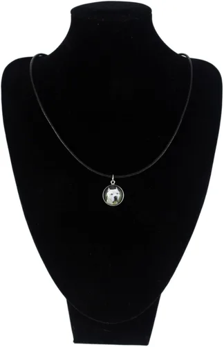 Vista 2 de Dogo Argentino, collar joyas para amantes de los Perros, fotos, hecho a mano