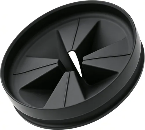Vista 11 de Protectores contra salpicaduras de basura de 3 3/8 pulgadas, repuesto QCB-AM para la serie InSinkErator Evolution, tapones de drenaje de cuello