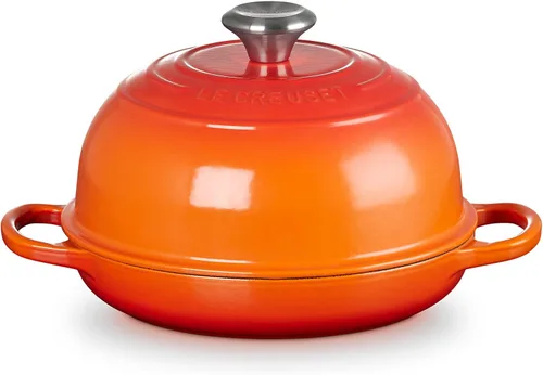 Vista 32 de Le Creuset Horno de pan ovalado Signature de hierro fundido esmaltado, 11.5 pulgadas, Artichaut