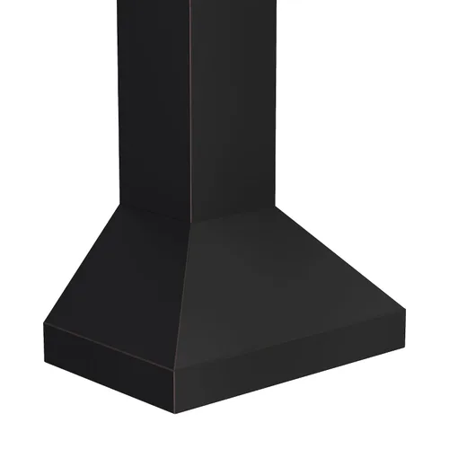 Vista 2 de Campana extractora de montaje en pared con conductos de 36 pulgadas y 700 CFM en bronce aceitado