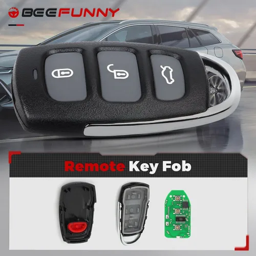 Vista 6 de Beefunny Transmisor remoto de entrada sin llave para Hyundai Azera 2006-2011 Veracruz 2007-2012 P/N: 95430-3L022 (1)
