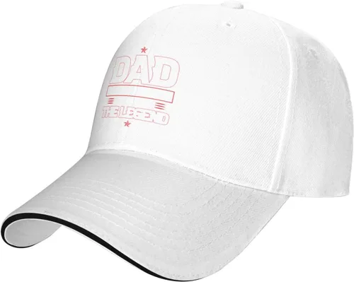 Vista 13 de Dad The Bartender The Myth Thelegend Baseball Cap for Men Women Adjustable Funny Dad Hat Black