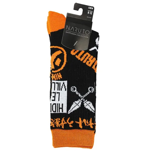 Vista 3 de Naruto Clan Symbols Crew Calcetines