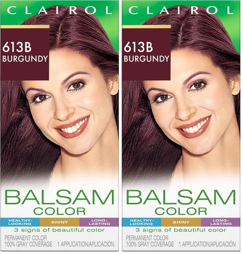 Vista 4 de Clairol Balsam - Tinte permanente para el cabello, marrón oscuro 020, paquete de 1 unidad