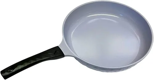 Vista 5 de HECHO EN COREA Revestimiento de cerámica interior de 12 pulgadas, sartén exterior Wok de cocina